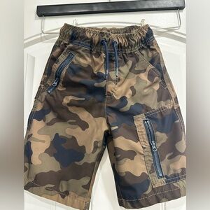 Cat & Jack Brown Camouflage Shorts